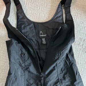 Head Women's Ski Bib, Black, Size M